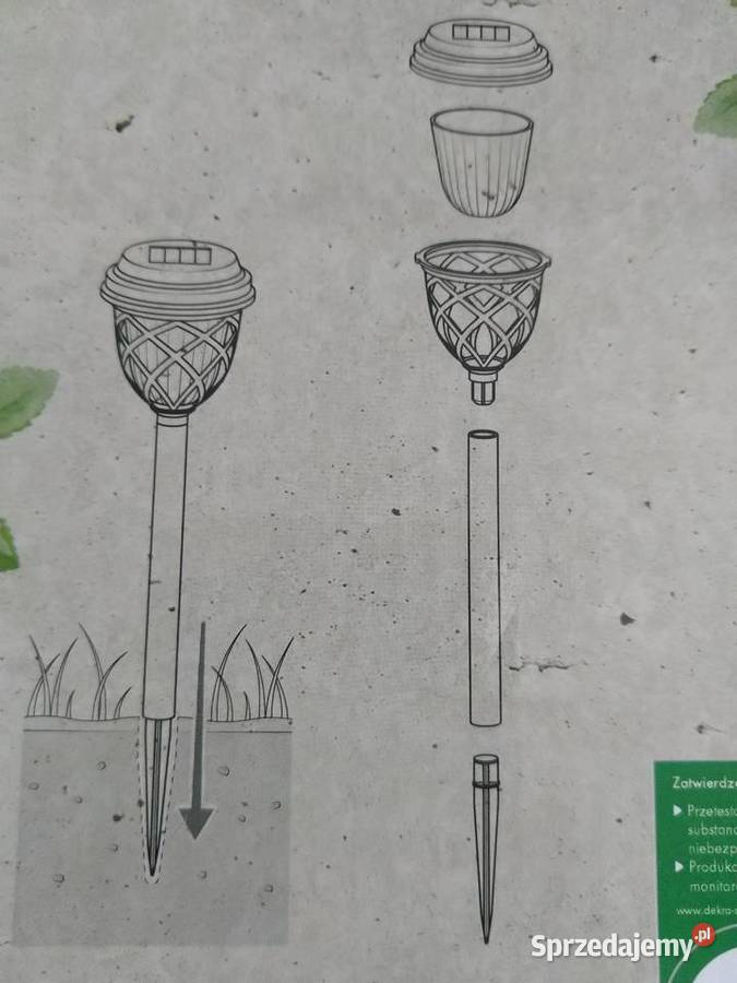 NAJTANIEJ Lampka Solarna Dekoracyjna Lampa IP44 Zabrze