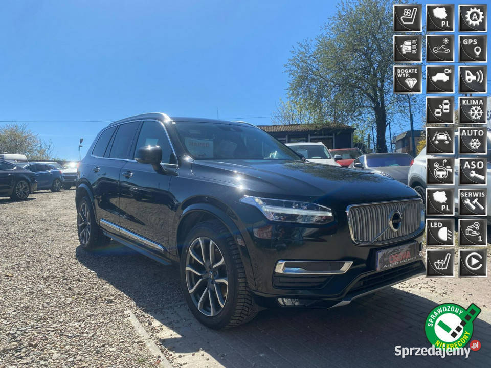 Volvo XC 90 20d5 inscription polski salon full Gdańsk
