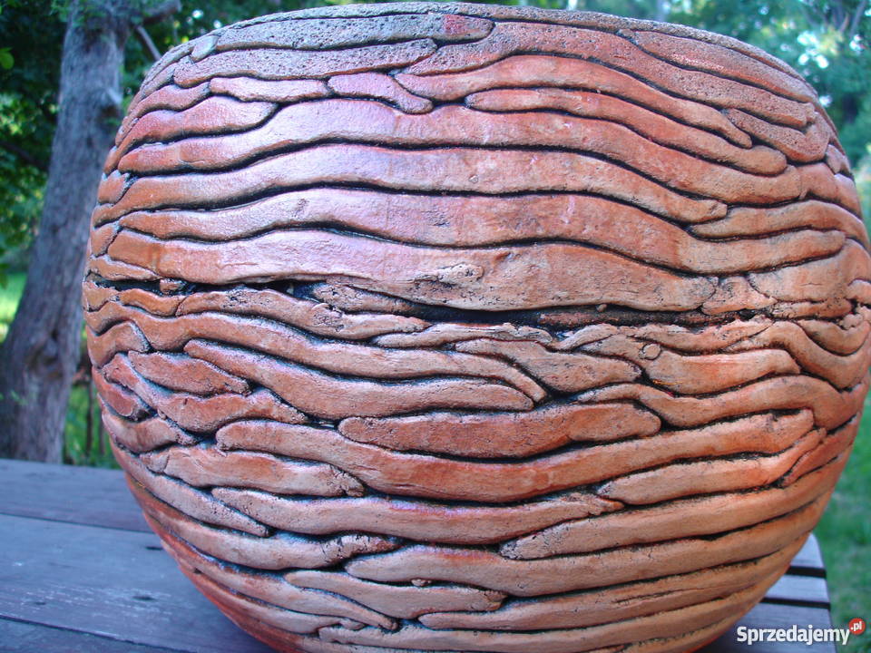 Ceramiczna donica ogrodowa 40 mrozoodporna Jelenia Góra