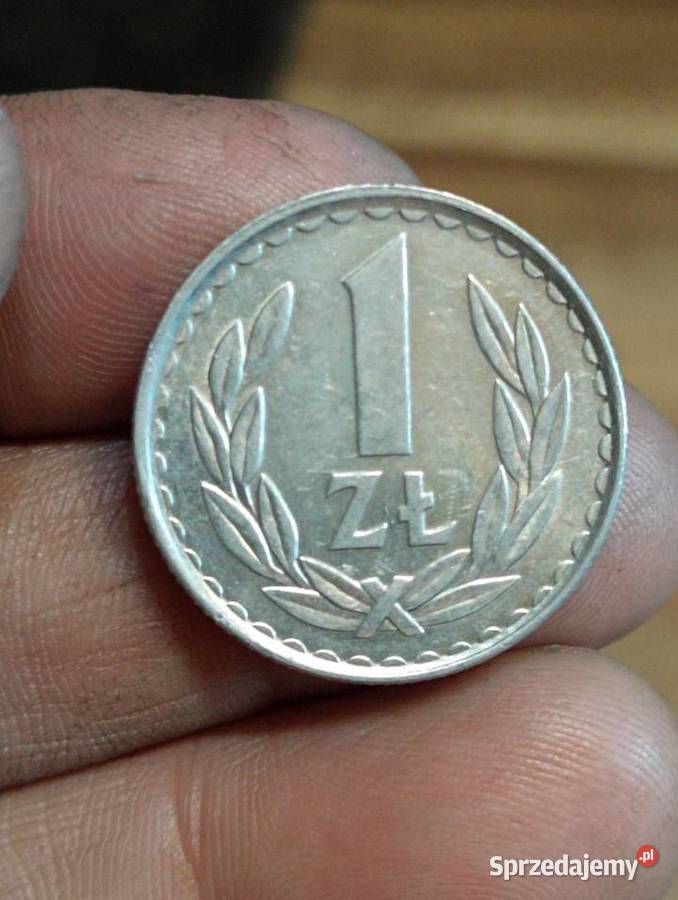 Sprzedam monete 1 zl 1985 r nierowny rant Chełm