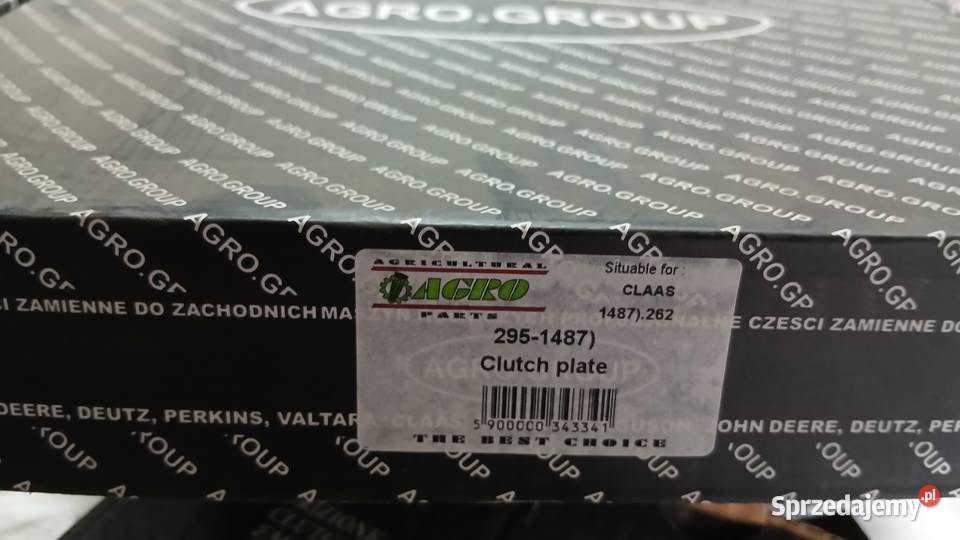 Tarcza sprzęgłowa Claas 8 frezów Radomsko