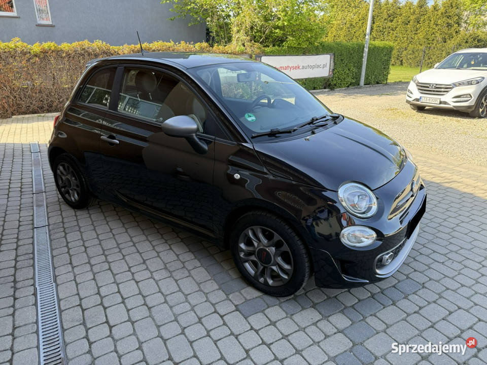 Fiat 500 500S 12 69 Klimatyzacja Navi gniazdo AUX Orzech