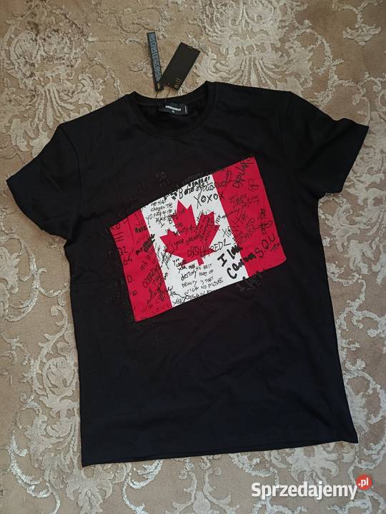 Tshirt męski Dsquared2 Regular Fit nowoczesny Białystok