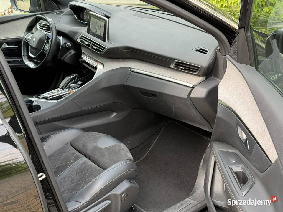 Peugeot 3008 180 GT Line stan serwisowany II czarny 3008 Tarnowskie Góry