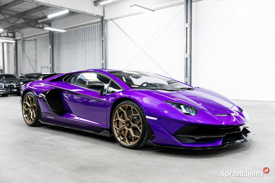 Lamborghini Aventador SVJ LP 770 65 V12 Viola łopatki zmiany biegów Węgrzce sprzedam