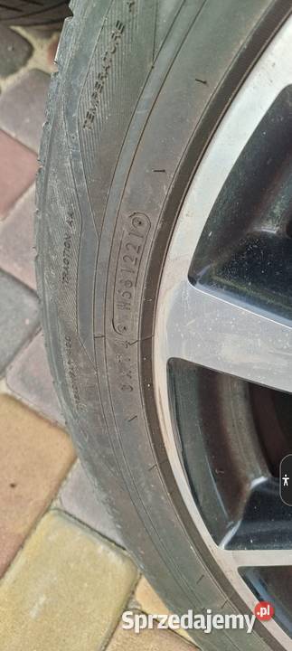Alufelgi 19 cal 5x1143 opony letnie Trzebiatów