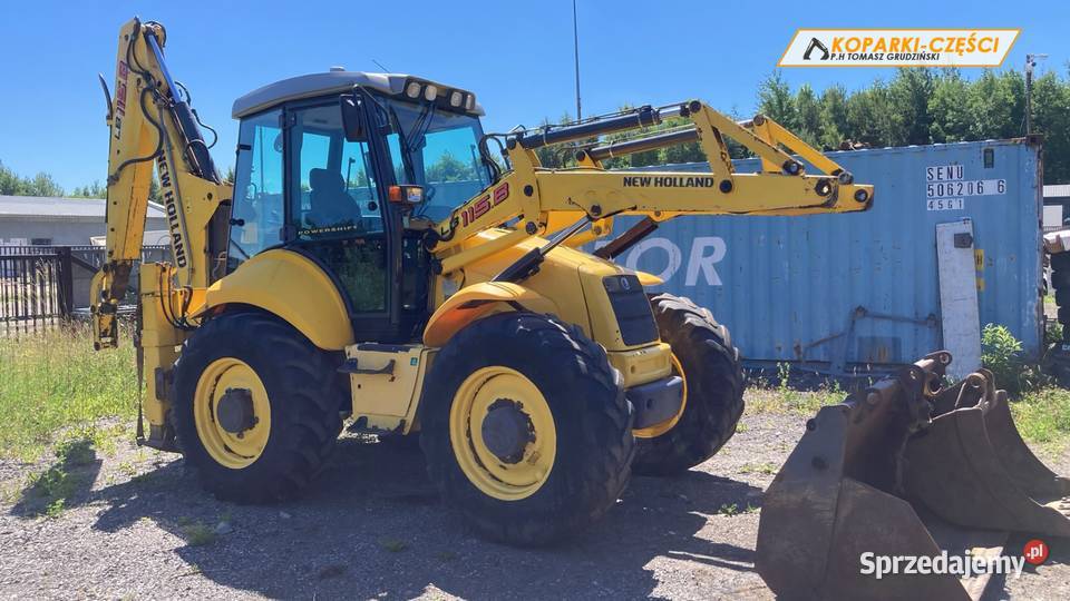 Koparko ładowarka Holland LB 115 Klimatyzacja Kosakowo