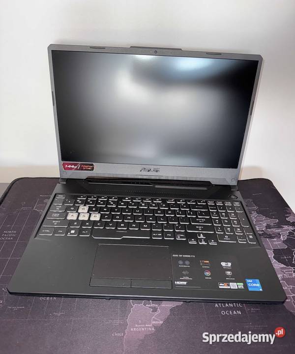Asus TUF Gaming F15 11400H i5 16GB 1TB RTX3050 Liczba rdzeni 6 Zbiersk sprzedam
