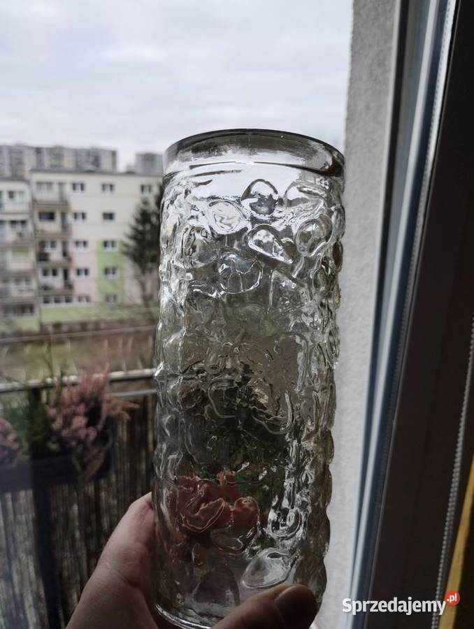PRL wazon bruk szkło Ząbkowice Łódź