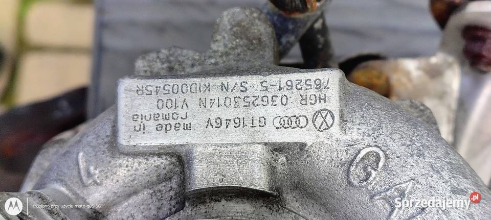 Turbina Volkswagen Audi 19 TDI BLS osobowe dolnośląskie Lubin