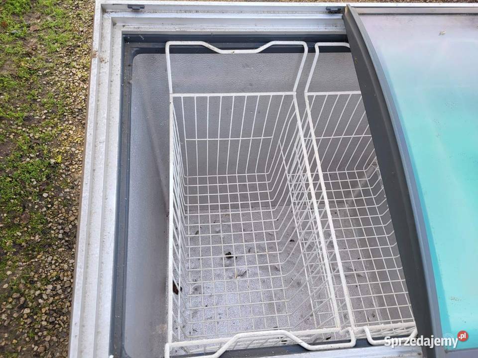 Zamrażarka skrzyniowa sprawna z szybą Mstów sprzedam