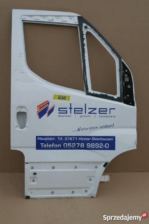 IVECO DAILY VI DRZWI PRZEDNIE PRAWE GOŁE osobowe Bieleń