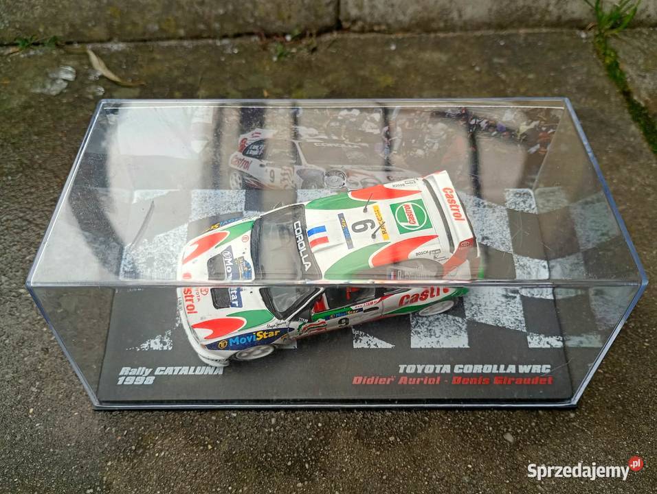 TOYOTA COROLLA WRC Rally cars kolekcja rajdowe Modelarstwo Warszawa