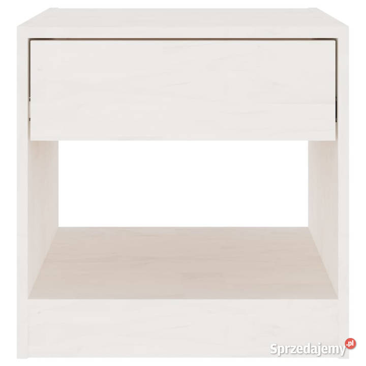 Szafki nocne 2 białe 40x31x40 lite drewno Warszawa sprzedam