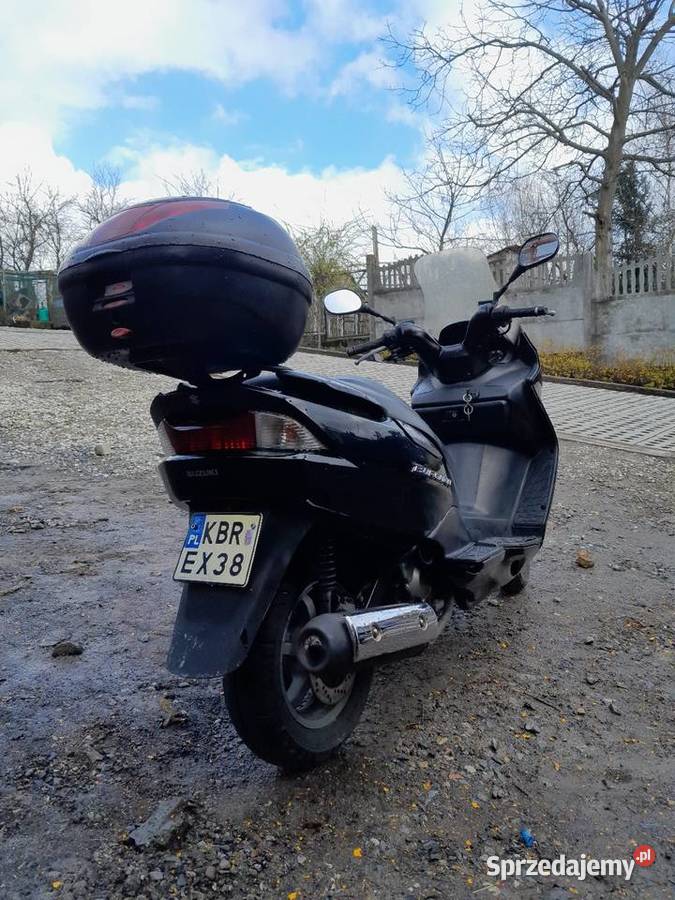 Suzuki burgman nieuszkodzony Biesiadki