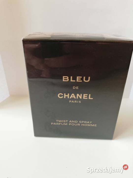 Chanel Bleu Parfum Perfumy 3x20ml travel size twist and spra
