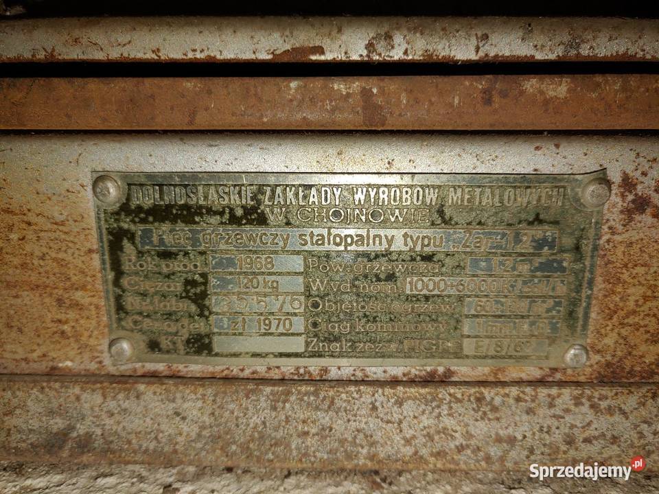 Piec Żar Jasło sprzedam