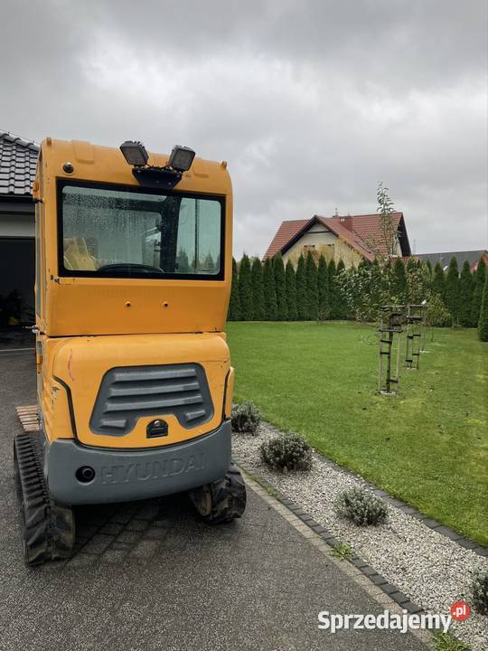 Minikoparka Hyundai Robex 189 2019r waga 2 tony Koparki dolnośląskie Jeżów Sudecki sprzedam