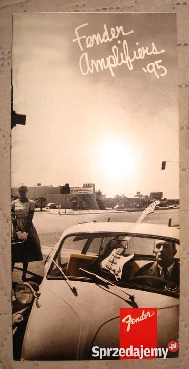 Fender Amplifiers 95 catalog katalog wzmacniaczy Fender Gitary i akcesoria Kępice