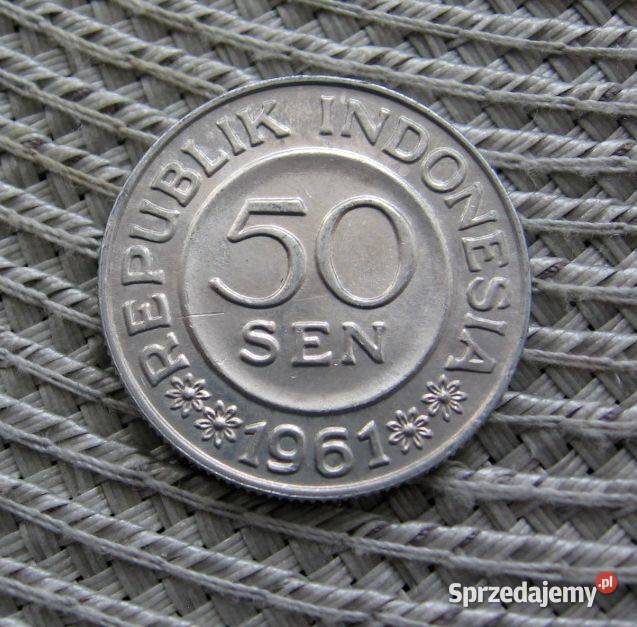 Indonezja 50 Sen 1961r Kalisz