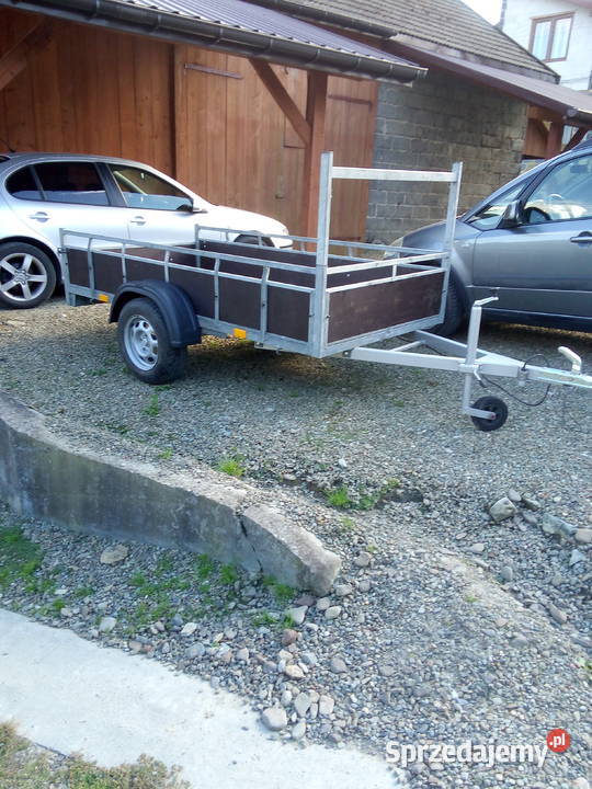 Przyczepka Holenderska 130x250 Solidna burtowe Głobikówka