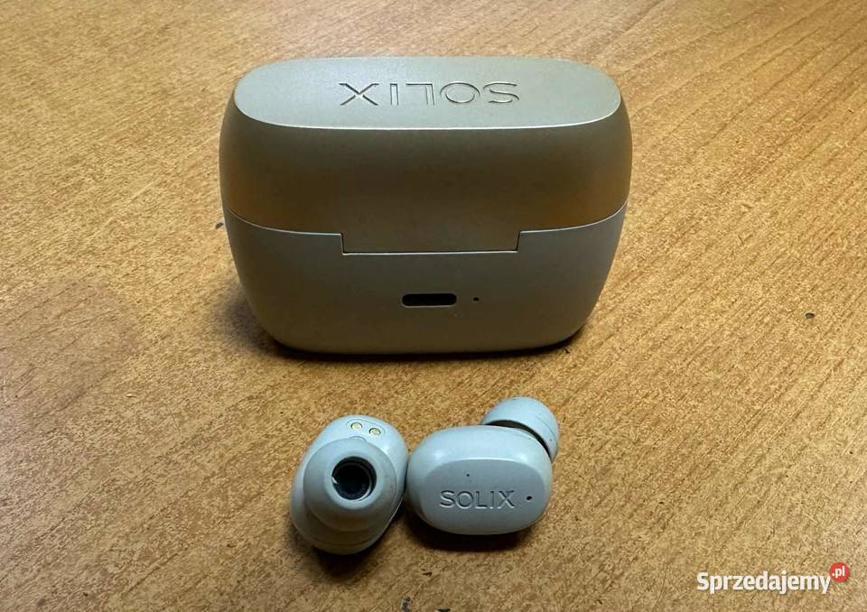 Słuchawki bezprzewodowe douszne Solix Pinnacle Słuchawki i głośniki Elbląg sprzedam