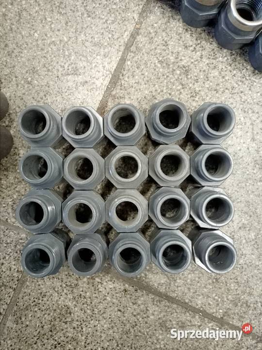 PVCU PVC PVCU złączki zawory kolanka Wrocław sprzedam
