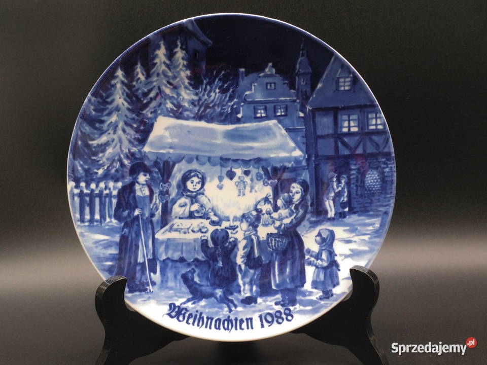 Talerz kolekcjonerski z motywem Raszków