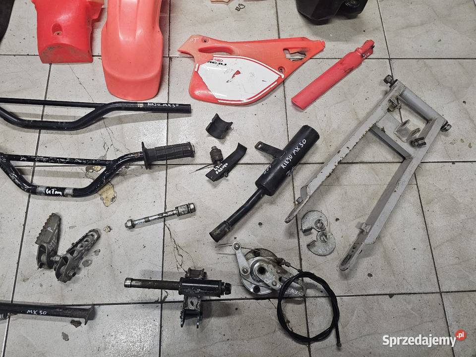 Rieju MX 50 części cross lem malaguti silnik Jelenia Góra
