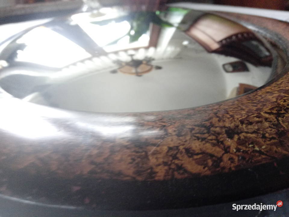 wypukłe lustro owalne w stylu angielskim sprzedam