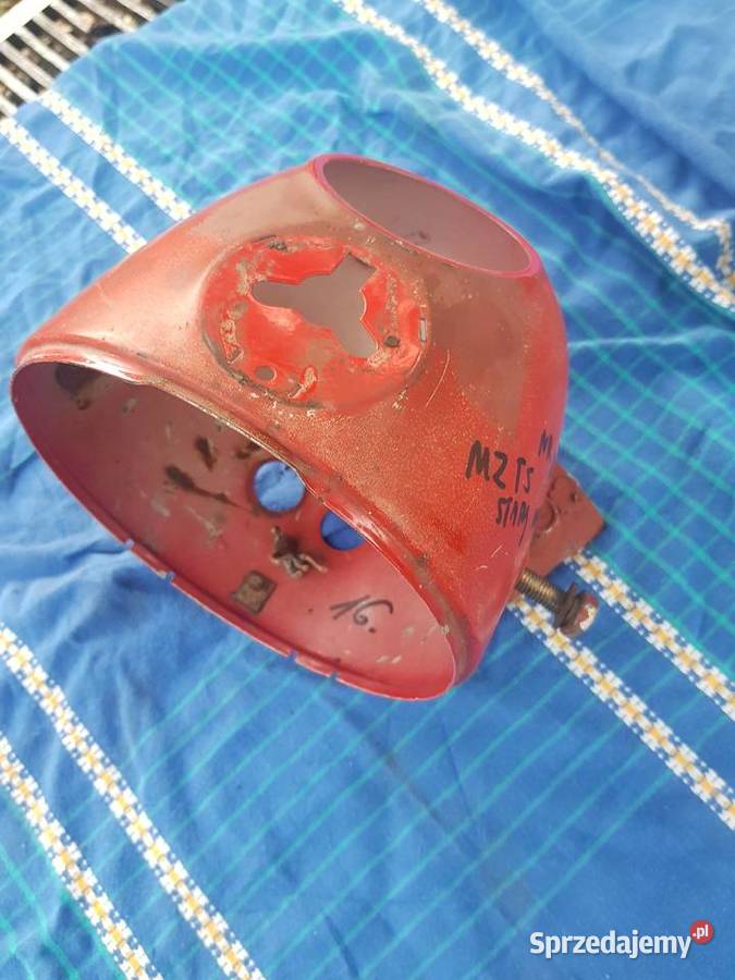 Obudowa lampy czasza lampa klosz MZ TS 150250 Gorzów Wielkopolski