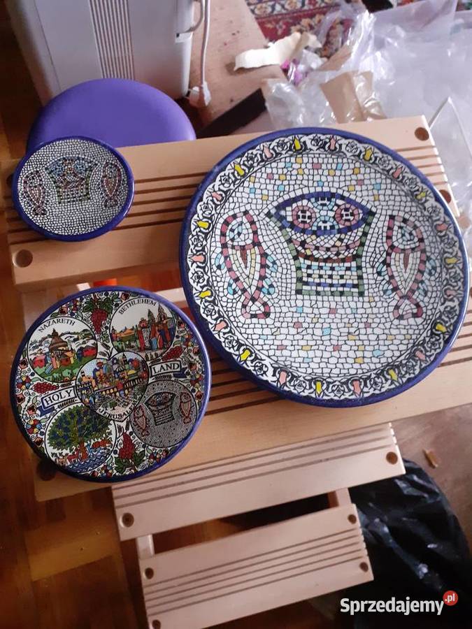 Porcelana z Jeruzalem na sciane wielokolorowy Warszawa