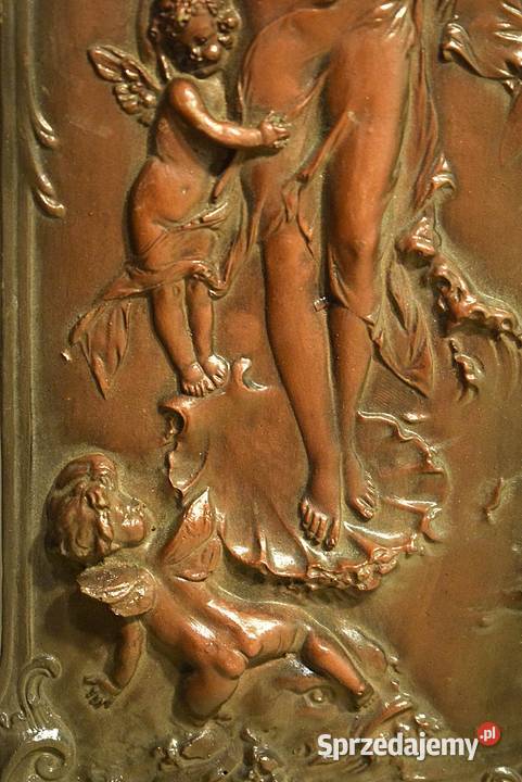 Płaskorzeźba Karl Sterrera Alegoria zmierzchu Chełmno sprzedam