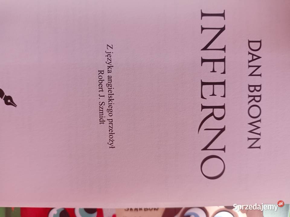 Inferno Brown książki używane księgarnia twarda Warszawa