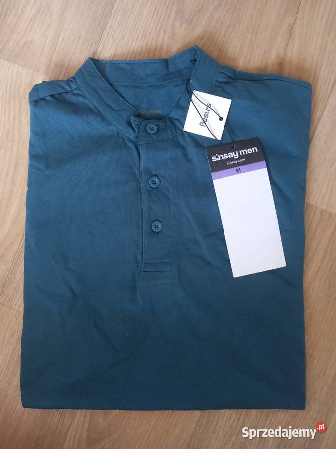 koszulka męska henley Sinsay M Odzież codzienna małopolskie