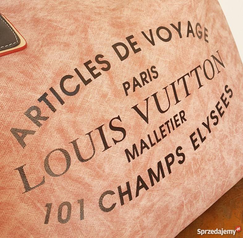 LOUIS VUITTON WOREK VOYAGE TOREBKA LV MELANŻ RÓŻ kujawsko-pomorskie Bydgoszcz