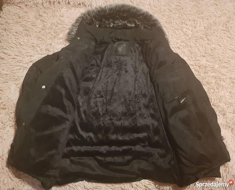 Kurtka Philipp Plein czarna S M L Rozmiar L zachodniopomorskie Szczecin