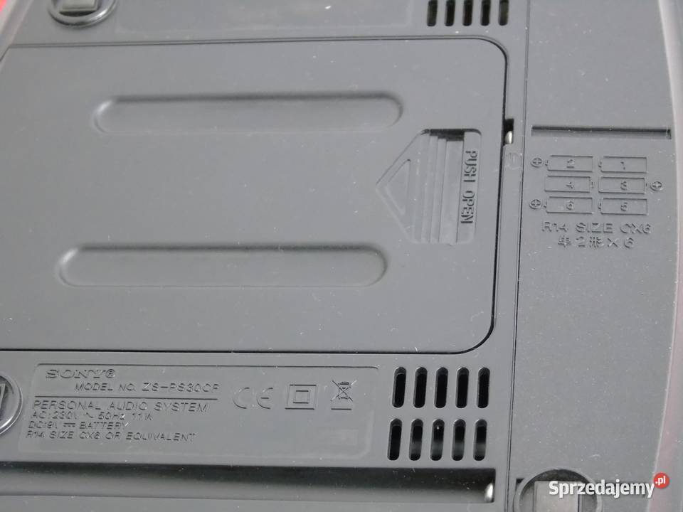 Radioodtwarzacz Sony USB mp3 CD radio AUX Jasło