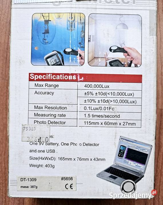 Luksomierz cyfrowy Katowice