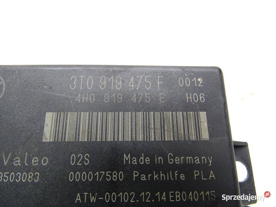 STEROWNIK MODUŁ PARKOWANIA PDC 4H0919475E AUDI