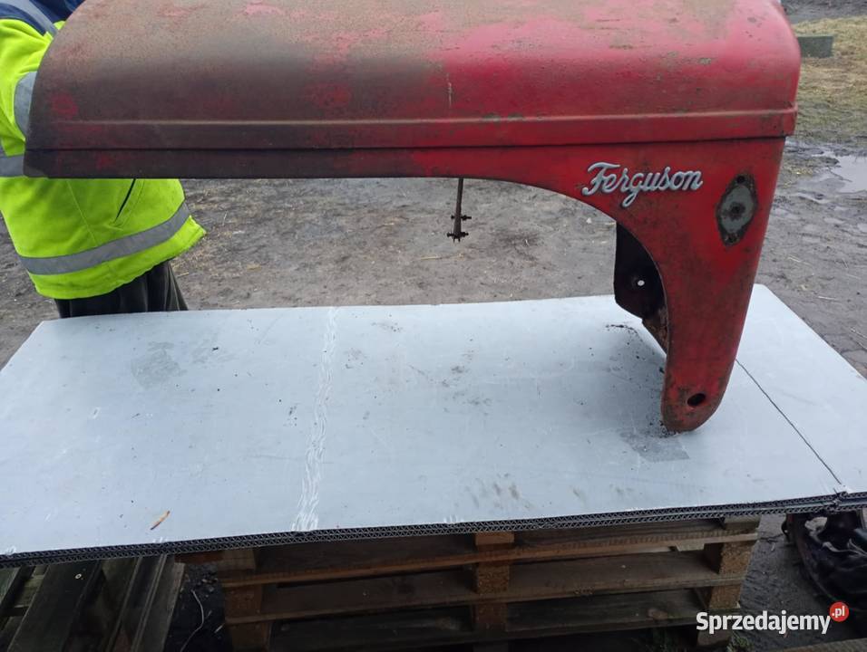 Sprzedam maskę z emblematami Ferguson TEATED 20 Gniezno sprzedam