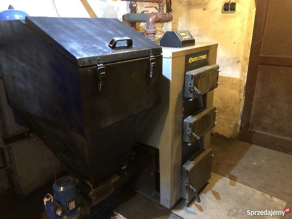 Kocioł Kotły Żywiec z podajnikiem Ekogroszek Opał Bielsko-Biała