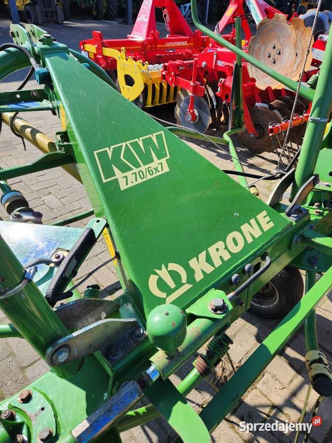 Przewracarka do siana Krone KW 7706x7 nieuszkodzony Strawczynek sprzedam