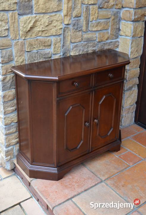 Komoda stylowa brązowa szafka