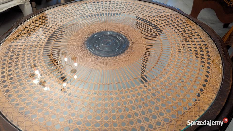 Wspaniały okrągły stolik dębowysklep Dąbrowa Dąbrowa Górnicza