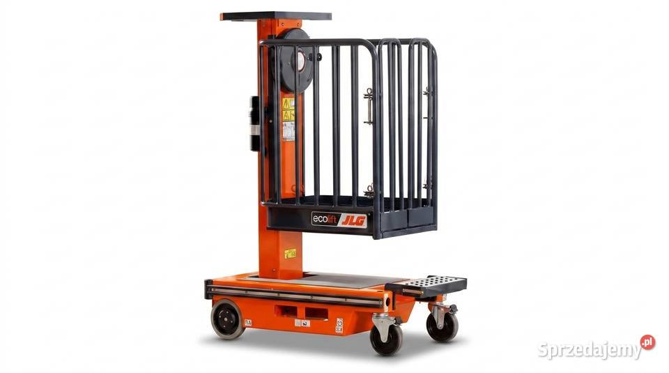 Podnośnik ręczny JLG EcoLift zwyżka bezprądowa Dźwigi, podnośniki