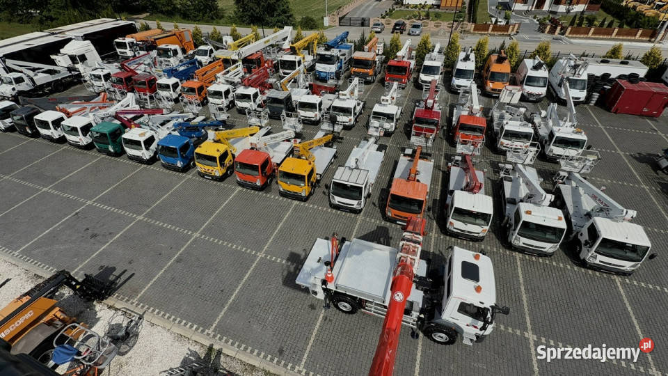 Mercedes Atego E6 4x4 Zwyżka RUTHMANN TBR250 S7 automatyczna Motoryzacja