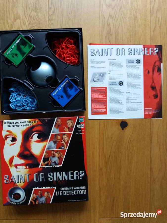 Wykrywacz Kłamstw Saint Or Sinner Gra Towarzyska Warszawa Sprzedajemy Pl