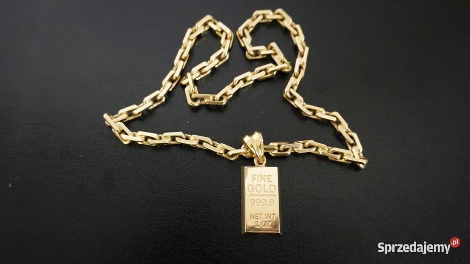 ZŁOTA SZTABKA SUPER ZAWIESZKA WISIOREK 26G Warszawa