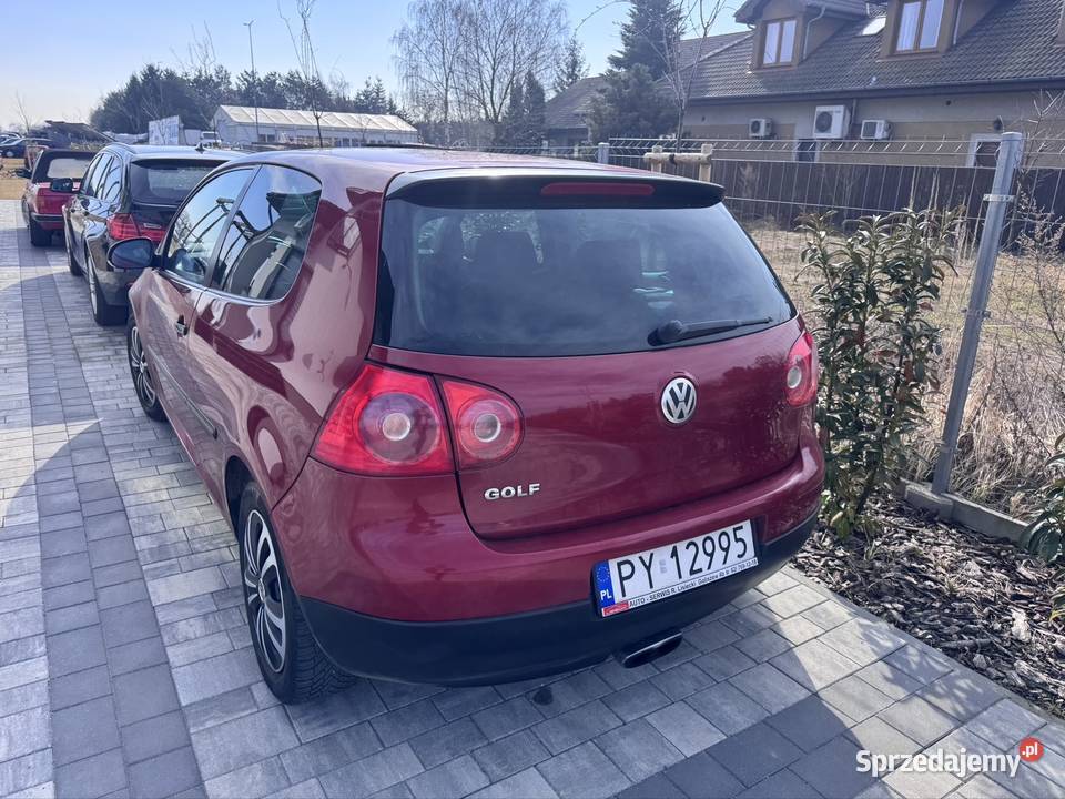 Volkswagen golf 5 benzyna Możliwa zamiana Słupca